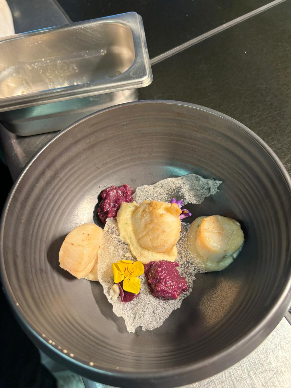 Plat gastronomique du restaurant Fine Food